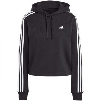 2. Bluza adidas Essentials 3-Stripes French Terry Crop Hoodie W IC8767