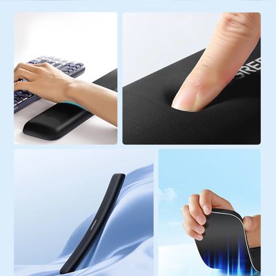 3. Ergonomiczna podkładka do klawiatury Ugreen LP699 - czarna