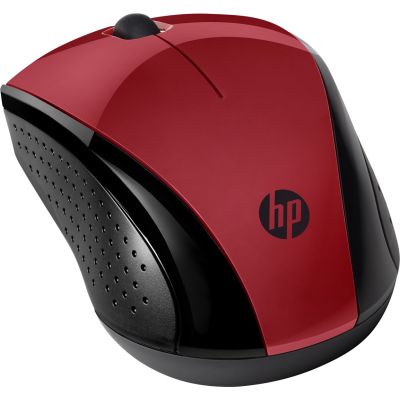 2. Mysz HP Wireless Mouse 220 Sunset Red bezprzewodowa czerwona 7KX10AA
