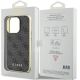 8. Etui Guess 4G Charms Collection do iPhone 15 Pro - szare