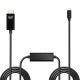 2. Kabel Lindy 10m USB Type C do HDMI 4K60