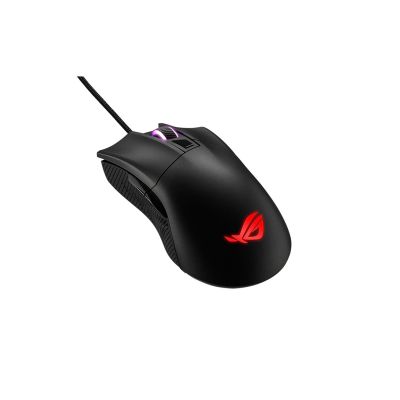 3. ASUS ROG Gladius II Core myszka Gaming Po prawej stronie USB Typu-A Optyczny 6200 DPI