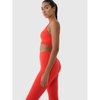 8. Legginsy treningowe bezszwowe damskie 4F 4FWSS25TFTIF380-62S