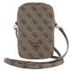 2. Torebka Guess Zip 4G Triangle - brązowa