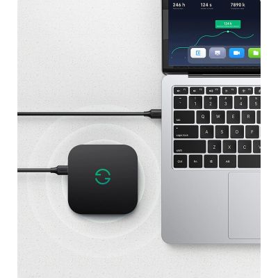 4. Kabel Ugreen US128 90576 USB-A 3.0 / USB-A 3.0 5Gb/s 3m - czarny