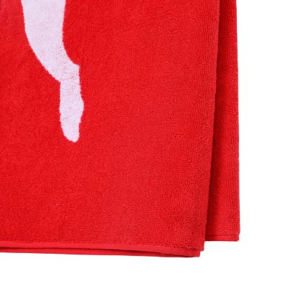 2. Ręcznik Puma Team Towel Large 70x140 czerwony 54552 02
