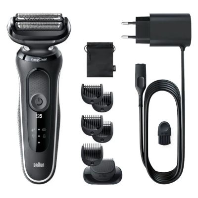 2. Braun Series 5 51-W1500s Golarka foliowa Przycinarka Czarny
