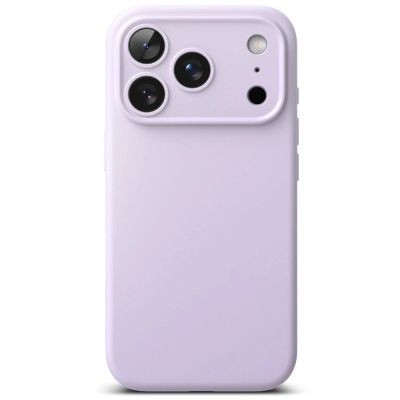 4. Etui Ringke Silicone Magnetic MagSafe na iPhone 17 Pro - fioletowe