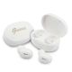 Słuchawki bezprzewodowe Guess Bluetooth GUTWST30WHTWS + stacja dokująca - białe