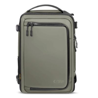 2. Plecak Tech-Protect Defender S50 do Ryanair & Wizzar, na laptopa 20L - oliwkowy