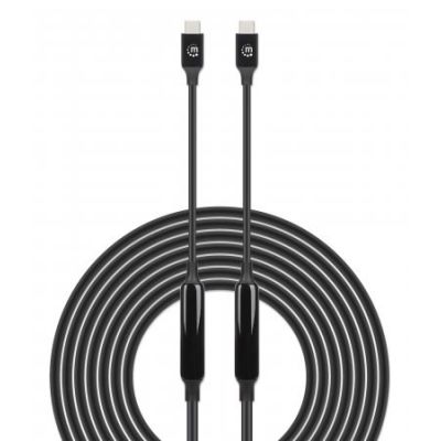 6. MANHATTAN USB 3.2 Gen 2 Aktives Typ-C Kabel 5m 10 Gbit/s 60W