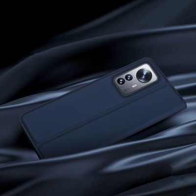 13. Dux Ducis Skin Pro kabura etui pokrowiec z klapką Xiaomi 12 Pro złoty