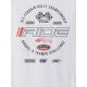8. T-shirt regular z nadrukiem męski 4F 4FRAW26TTSHM4470-10S