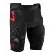 3. Spodenki z ochraniaczem LEATT Impact Shorts 3DF 5.0 rozmiar M, czarne