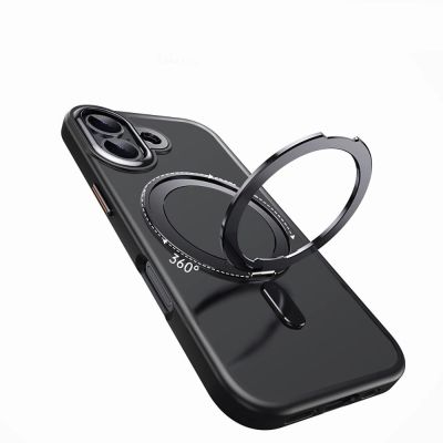 5. Etui Tech-Protect MagRing MagSafe na iPhone 17 - czarny mat