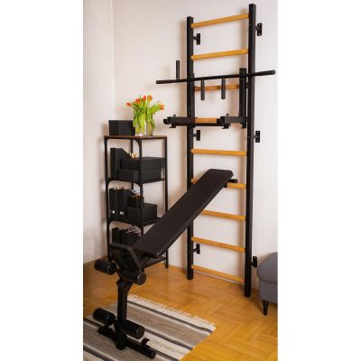 26. METALOWY REGULOWANY DRĄŻEK DO PODCIĄGANIA Z 6-CIOMA UCHWYTAMI BENCHK PB3B