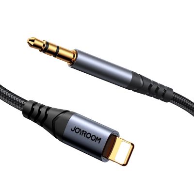 6. Kabel Joyroom Audio Transfer Series SY-A06 mini jack 3,5 mm / Lightning 1,2m - czarny