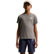 Koszulka dla dzieci Nike Sportswear szara FZ5177 289