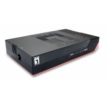 LevelOne GSW-0507 przełącznik sieciowy Nie zarządzany Gigabit Ethernet (10/100/1000) Czarny, Czerwony