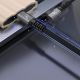 8. Kabel kątowy Wozinsky WPS2-UY41S USB-C USB4 40Gb/s 240W 2m - czarny