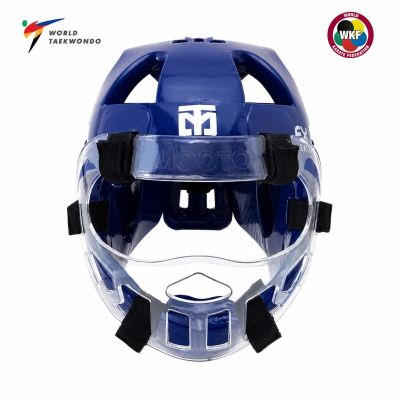13. Kask z osłoną twarzy Extera 3 Pro World Taekwondo (WT) | MOOTO