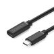 Kabel Ugreen 40574 USB-C - USB-C 5Gb/s 0,5m - czarny