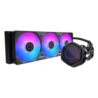 3. CoolerMaster WAK MasterLiquid 360 Atmos II Pixel LCD