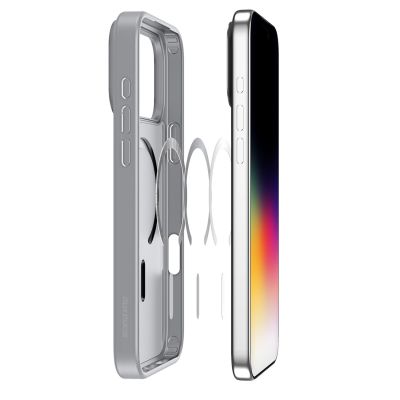 4. Etui Dux Ducis Yind na iPhone 17 Pro Max kompatybilne z MagSafe - szare
