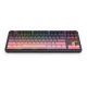 5. REDRAGON K728SP-RGB-PRO Antonium Pro klawiatura USB + RF Wireless + Bluetooth Czarny, Różowy