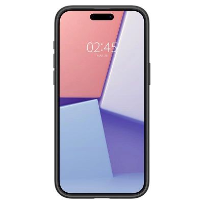 8. Etui Spigen Crystal Hybrid na iPhone 15 Pro - czarne