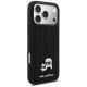 4. Etui Karl Lagerfeld Rhinestones Karl&Choupette Pin na iPhone 17 Pro Max - czarne
