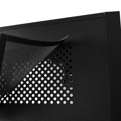 8. Chieftec CI-02B-OP zabezpieczenia & uchwyty komputerów Sześcian Czarny