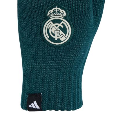 3. Rękawiczki adidas Real Madryt zielone KR4603