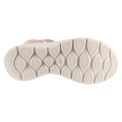 4. Skechers Slip-Ins: Go Walk Flex Sandal - Glimmer Up 141489-ROS Różowe 36