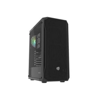 27. FURY OBUDOWA KOMPUTEROWA FURY SHOBO RGB MIDI TOWER Z OKNEM CZARNA