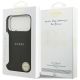 8. Etui Guess Classic Logo MagSafe na iPhone 17 Pro Max - czarne
