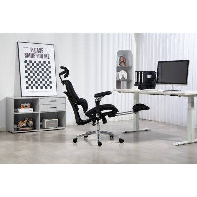 92. Activejet Fotel biurowy Ergonomiczny YK848 czarny