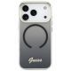 3. Etui Guess IML Gradient Script Metal MagSafe do iPhone 17 Pro - czarne