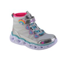 Skechers Sweetheart Lights - Sweet Styling 302668L-SMLT Srebrne 32