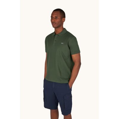 Koszulka polo męska Paul&Shark bawełniana oliwkowa 99311001-89 – klasyczna, sportowa elegancja