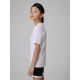 6. T-shirt regular z nadrukiem chłopięcy 4F 4FJRSS26TTSHM3599-10S