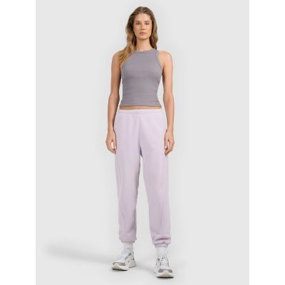 5. Top slim z prążkowanej dzianiny damski 4F 4FRAW25TSLEF310-25S