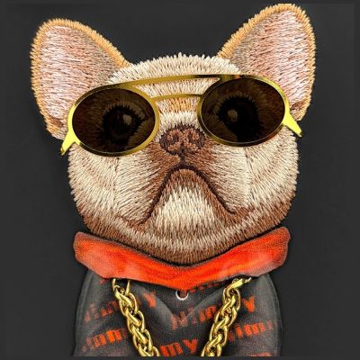 6. Etui Nimmy Glasses Cool Dog na Samsung Galaxy S26 Ultra - czarne