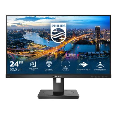 3. MONITOR PHILIPS LED 23,8" 245B1/00 60.5cm 2560x1440 Quad HD Czarny