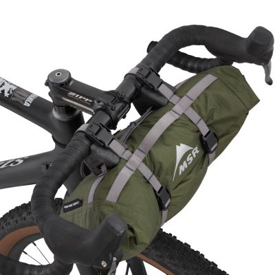 12. MSR Hubba Hubba Bikepack 2 os. Zielony, Czerwony, Biały Namiot trójkątny