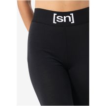Spodnie termoaktywne damskie SUPER.NATURAL Tundra 175 Tight czarne