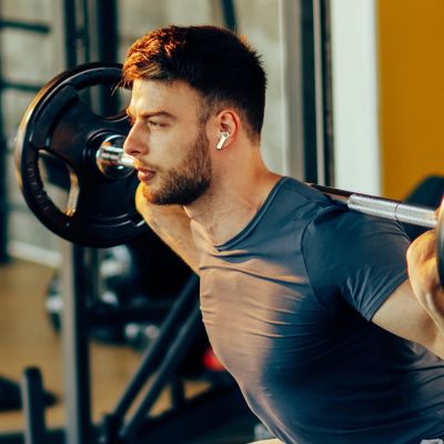 17. Słuchawki Tronsmart Sounfii R4 bezprzewodowe Bluetooth 5.3 ENC - białe