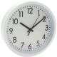 ZEGAR ŚCIENNY PP 20CM BIAŁY