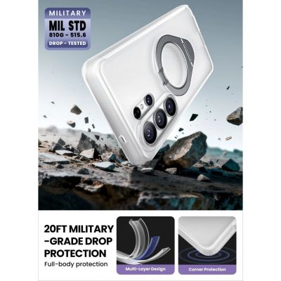 7. Etui Supcase Cosmo Mag MagSafe na Samsung Galaxy S26 Ultra - białe