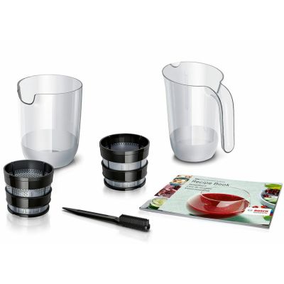 3. Wyciskarka wolnoobrotowa Do owoców i warzyw BOSCH MESM500W (150W; kolor czarno-biały)